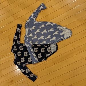 Carter's long sleeve onesies